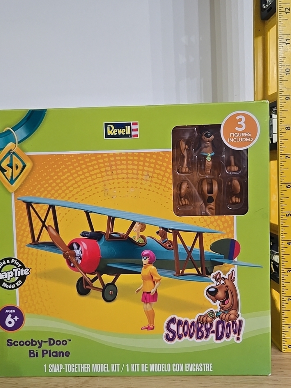 Revell Scooby-Doo Bi Plane SnapTite Model Kit 85-1770